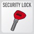 SECURITY LOCK KEY SUPPLIED